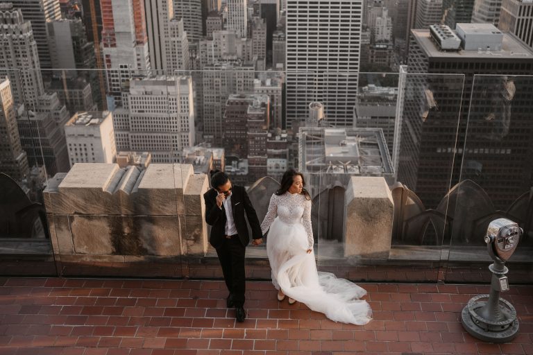 New York Wedding Rockefeller Center Cathy Kohlenberg Fotografie
