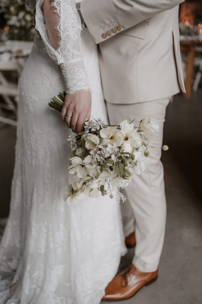 Scheunenhochzeit Köln: Tischdekoration im Boho-Stil in der Kornscheune