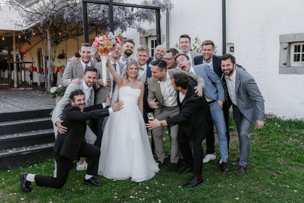 Hochzeit in der La Maison Blanche Sektempfang Cathy Kohlenberg Fotografie