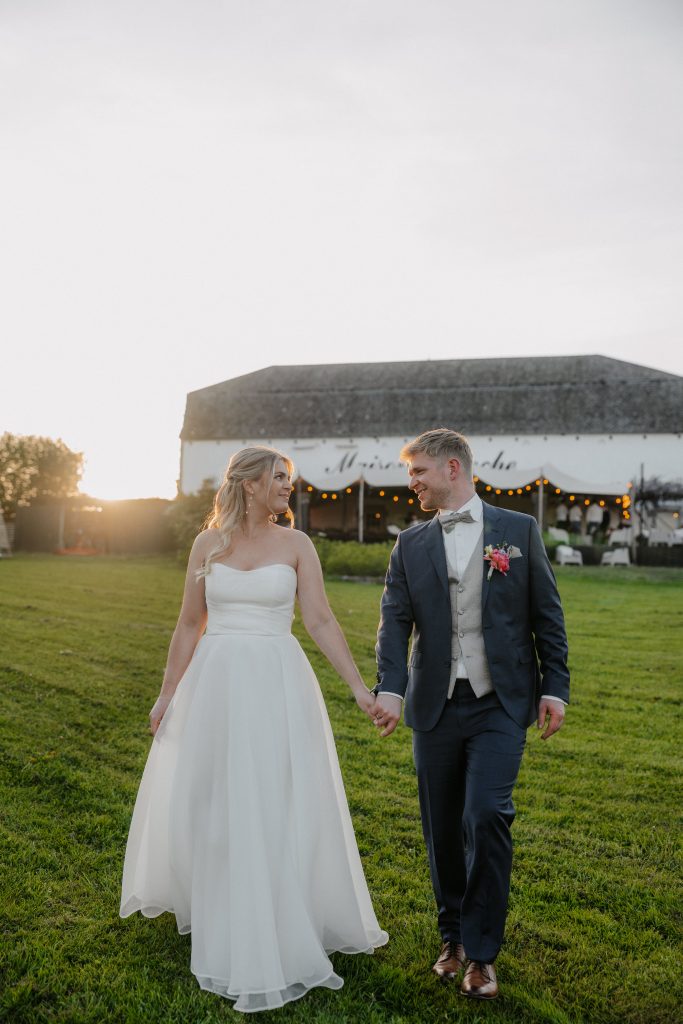 Hochzeit in der La Maison Blanche Sunsetshooting Cathy Kohlenberg Fotografie