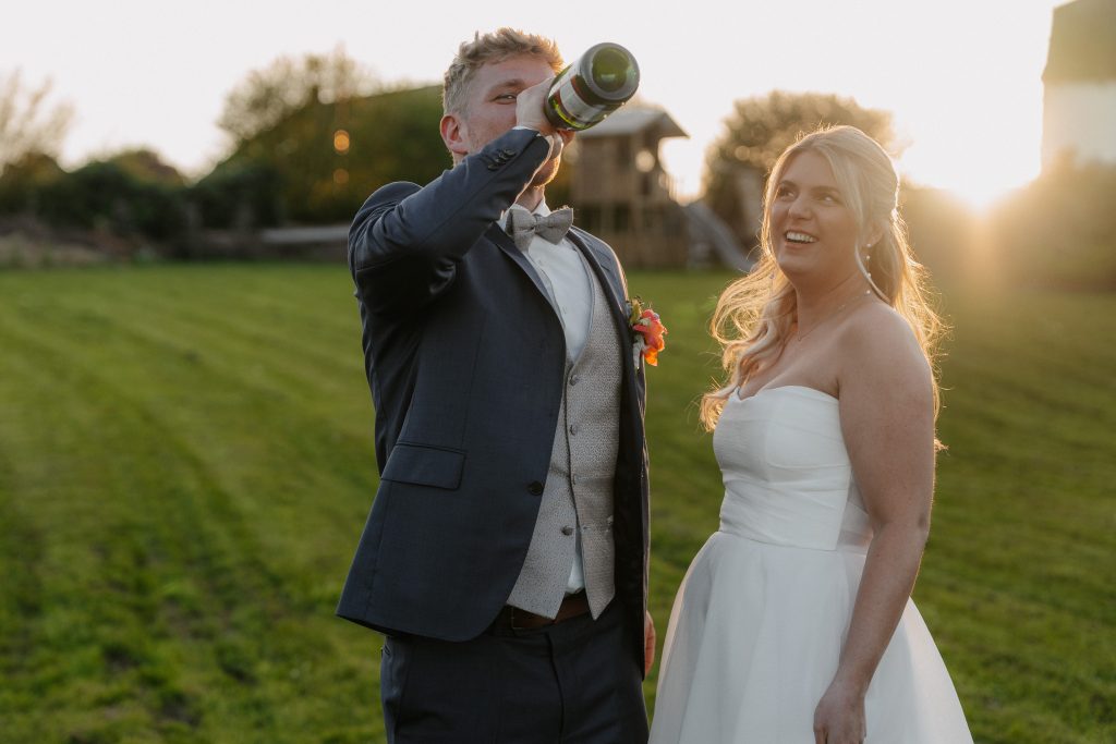 Hochzeit in der La Maison Blanche Sunsetshooting Cathy Kohlenberg Fotografie