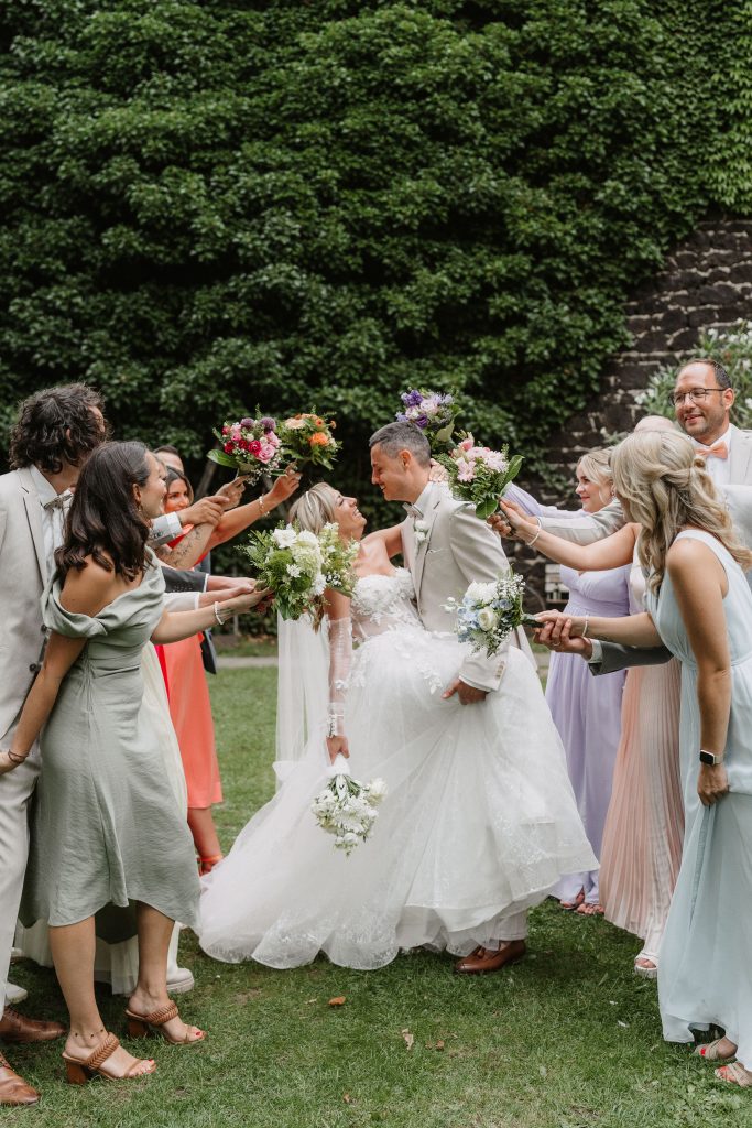 Hochzeit auf den Waldorfer Höfen Cathy Kohlenberg Fotografie Sektempfang