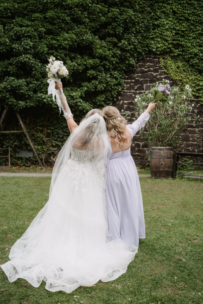 Hochzeit auf den Waldorfer Höfen Cathy Kohlenberg Fotografie Sektempfang