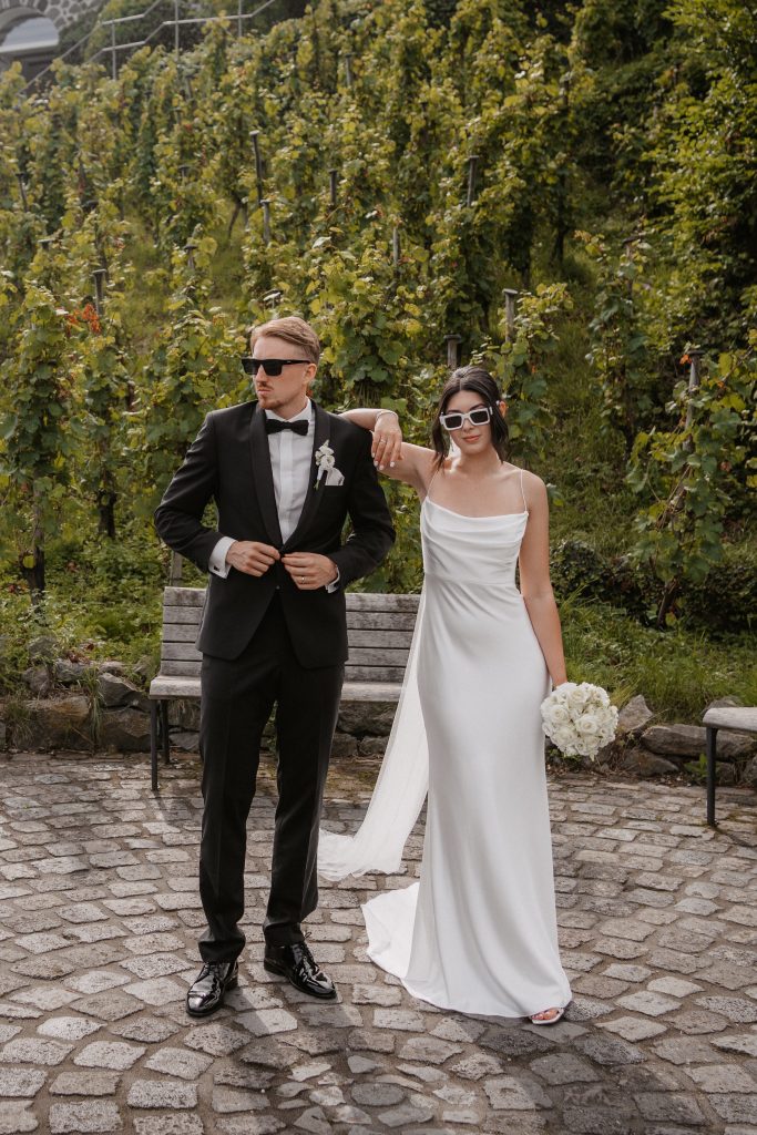 Heiraten am Rolandsbogen Brautpaarshooting Cathy Kohlenberg Fotografie