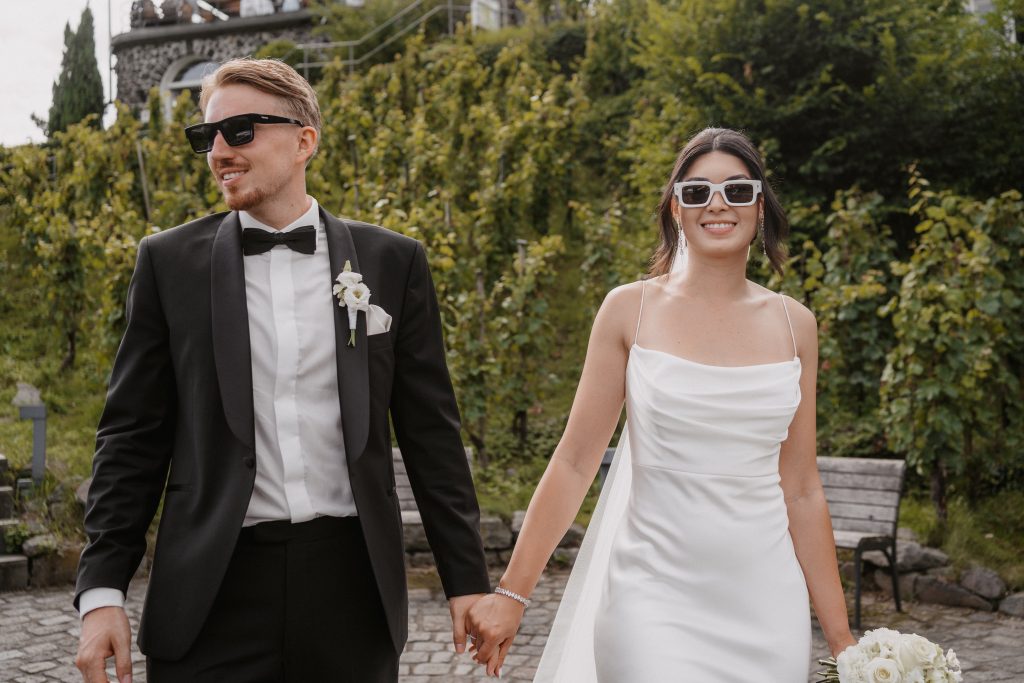Heiraten am Rolandsbogen Brautpaarshooting Cathy Kohlenberg Fotografie